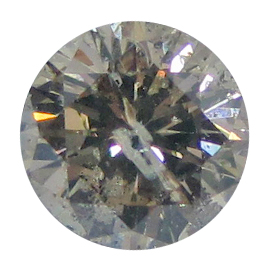 0.80 ct Round Diamond : Fancy Light Brown / I1
