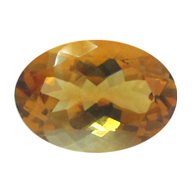 11.30 ct Oval Citrine : Golden Orange