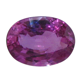1.55 ct Oval Pink Sapphire : Deep Rich Pink