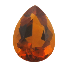 2.82 ct Golden Yellow Pear Shape Natural Citrine