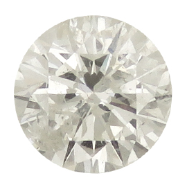 2.51 ct Round Natural Diamond : H / I1