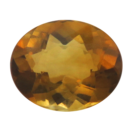 3.43 ct Golden Yellow Oval Natural Citrine