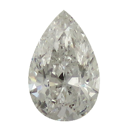 0.70 ct Pear Shape Natural Diamond : E / SI2