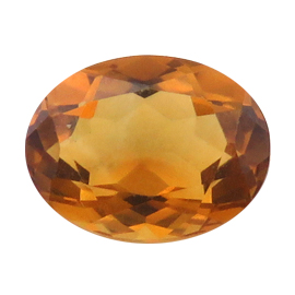 1.11 ct Oval Citrine : Golden Yellow