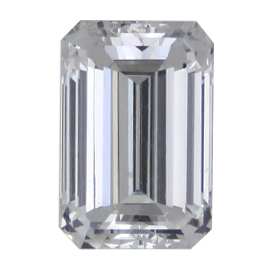0.84 ct Emerald Cut Diamond : F / VS1