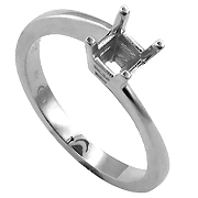 18K White Gold Setting