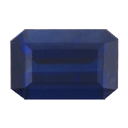 8.23 ct Royal Blue Emerald Cut Natural Sapphire