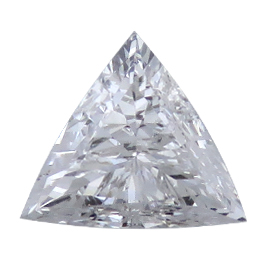 0.40 ct Trillion Diamond : E / SI1
