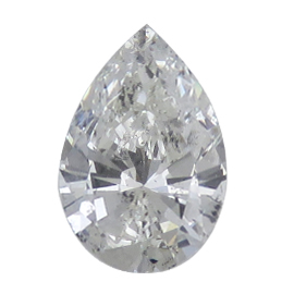 1.51 ct Pear Shape Diamond : H / SI2
