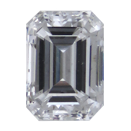 0.71 ct Emerald Cut Diamond : D / SI1