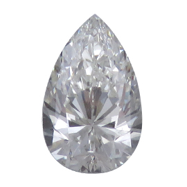 0.81 ct Pear Shape Diamond : H / SI1