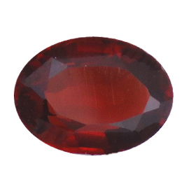 1.55 ct Oval Garnet : Reddish Brown