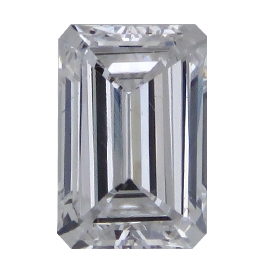 0.93 ct Emerald Cut Natural Diamond : E / SI1