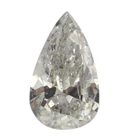0.81 ct Pear Shape Diamond : H / SI3