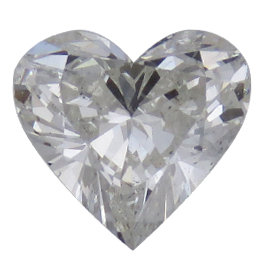 0.77 ct Heart Shape Diamond : I / SI1