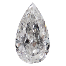 1.01 ct Pear Shape Diamond : G / SI2