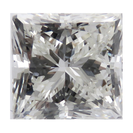 1.52 ct Princess Cut Natural Diamond : I / SI1