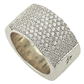 18K White Gold Pave