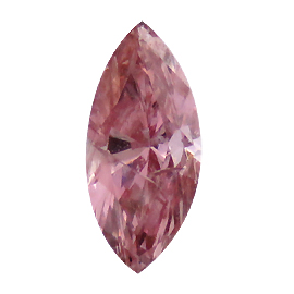 0.25 ct Marquise Diamond : Fancy intense Pink / I1