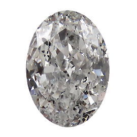 1.00 ct Oval Natural Diamond : E / I1