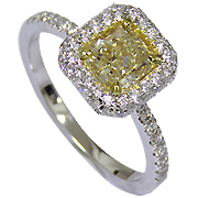 18K White Gold 1.44cttw Diamond Ring