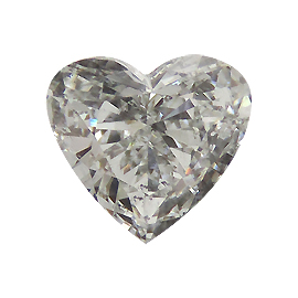 0.51 ct Heart Shape Diamond : F / SI1