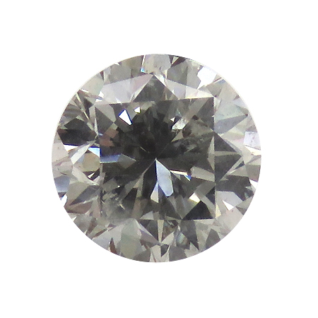 1.25 ct Round Natural Diamond : H / SI3