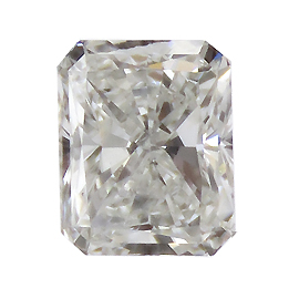 0.50 ct Radiant Natural Diamond : H / VVS2