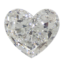 0.92 ct Heart Shape Diamond : H / SI1