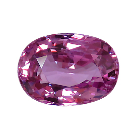 2.30 ct Oval Pink Sapphire : Rich Pink