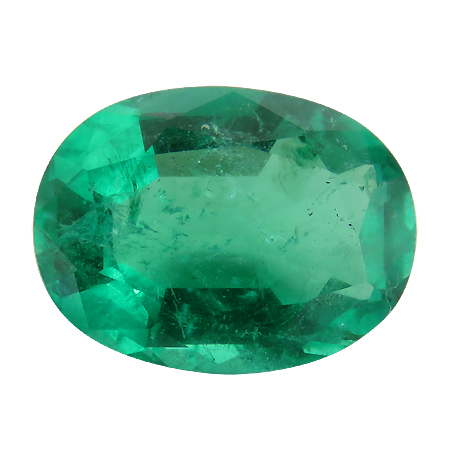 2.79 ct Rich Grass Green Oval Natural Emerald