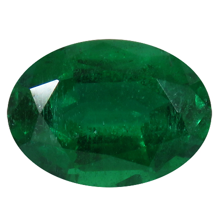 2.26 ct Deep Rich Green Oval Natural Emerald