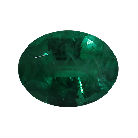 1.80 ct Deep Rich Green Oval Natural Emerald