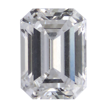 1.66 ct Emerald Cut Diamond : D / IF