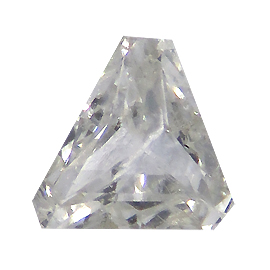 0.10 ct Triangular Natural Diamond : D / SI2