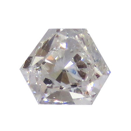 0.18 ct Hexagon Natural Diamond : G / SI1