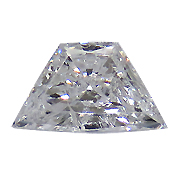 0.20 ct D / SI2 Trapezoid Diamond