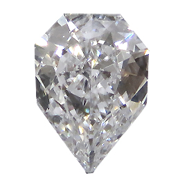 0.35 ct Shield Shape Diamond : D / SI1
