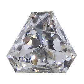 0.39 ct Cut-Corner Trillion Diamond : E / SI1