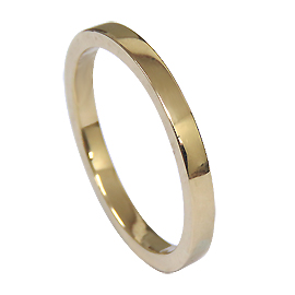 18K Yellow Gold Band