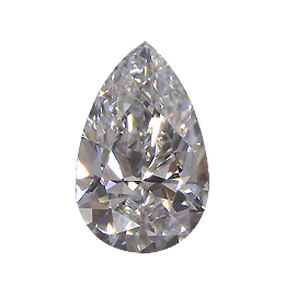 0.58 ct Pear Shape Diamond : D / VVS1