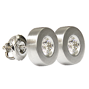 14K White Gold 0.40cttw Diamond Earrings