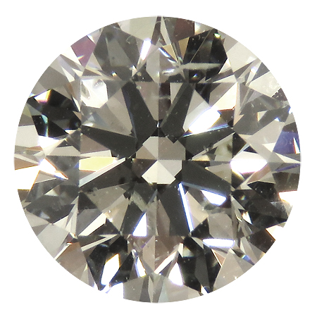3.00 ct Round Diamond : K / SI2