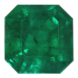 1.88 ct Emerald Cut Emerald : Deep Rich Green