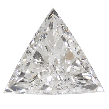 2.04 ct Trillion Diamond : F / SI2