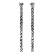 18K White Gold 3.00cttw Diamond Earrings