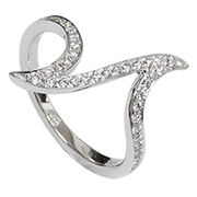 18K White Gold 0.20cttw Diamond Ring