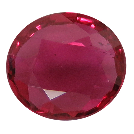 1.07 ct Oval Ruby : Rich Red