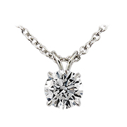 14K White Gold 1.00cttw Diamond Pendant