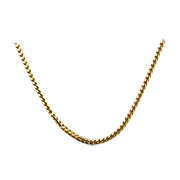 18K Yellow Gold 16" Ronko Chain